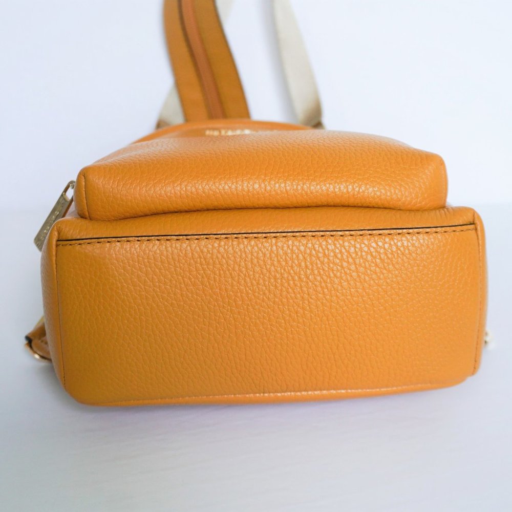 Michael Kors Erin MINI Backpack Yellow Marigold - Picture 7 of 11